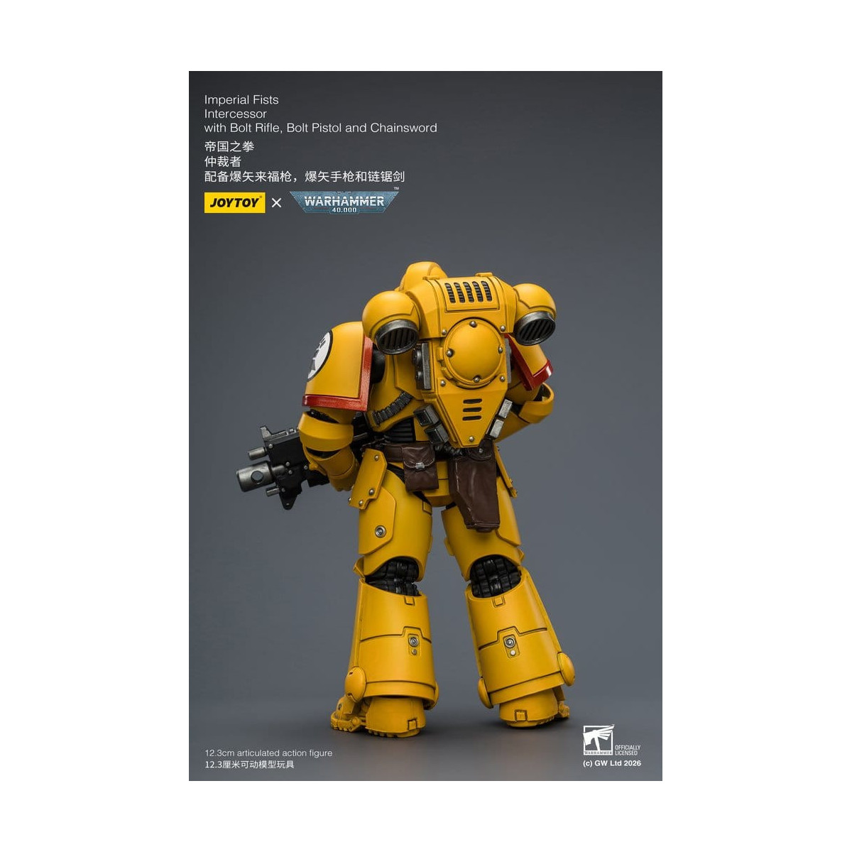 JoyToy Space Marines - Imperial Fists - Intercessors 1/18 - Warhammer 40K