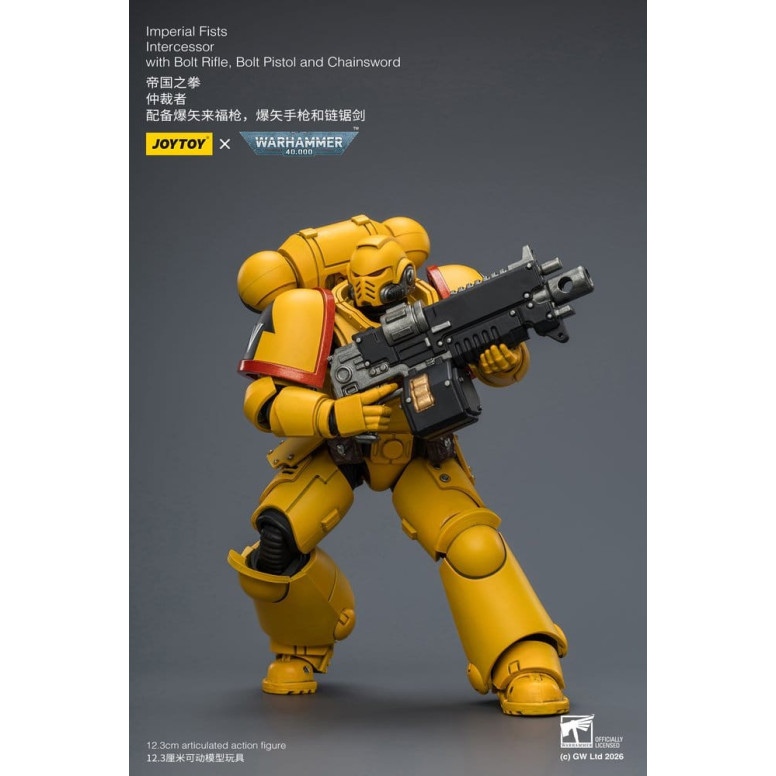 JoyToy Space Marines - Imperial Fists - Intercessors 1/18 - Warhammer 40K