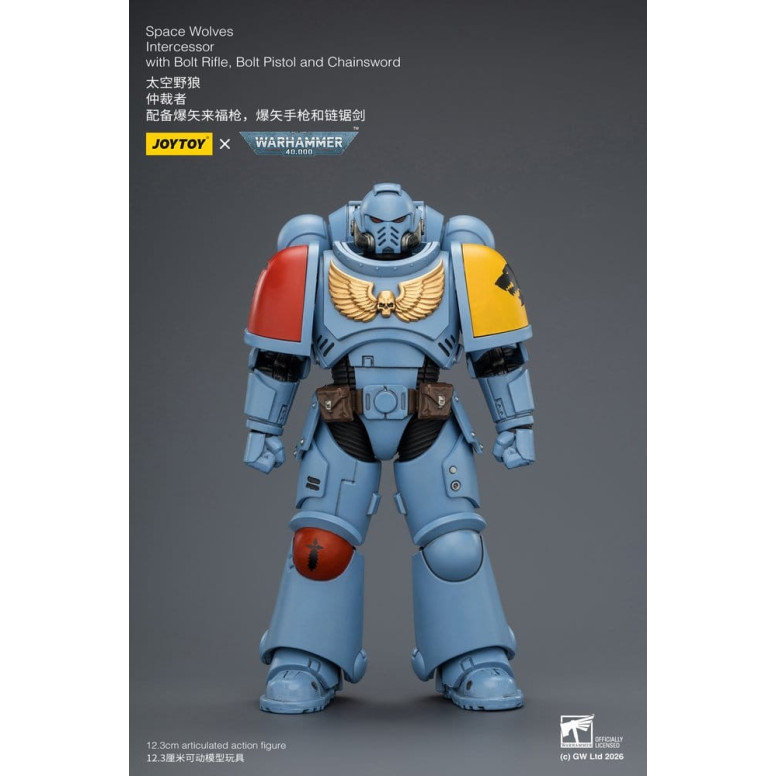 JoyToy Space Marines - Space Wolves - Intercessors 1/18 - Warhammer 40K