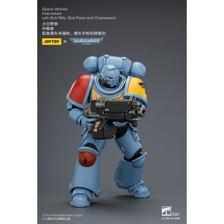 JoyToy Space Marines - Space Wolves - Intercessors 1/18 - Warhammer 40K