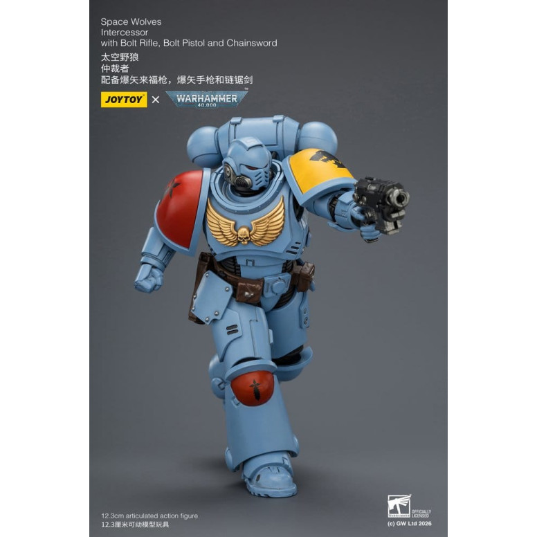 JoyToy Space Marines - Space Wolves - Intercessors 1/18 - Warhammer 40K