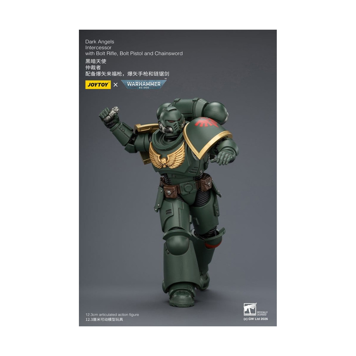 JoyToy Space Marines - Dark Angels - Intercessors 1/18 - Warhammer 40K