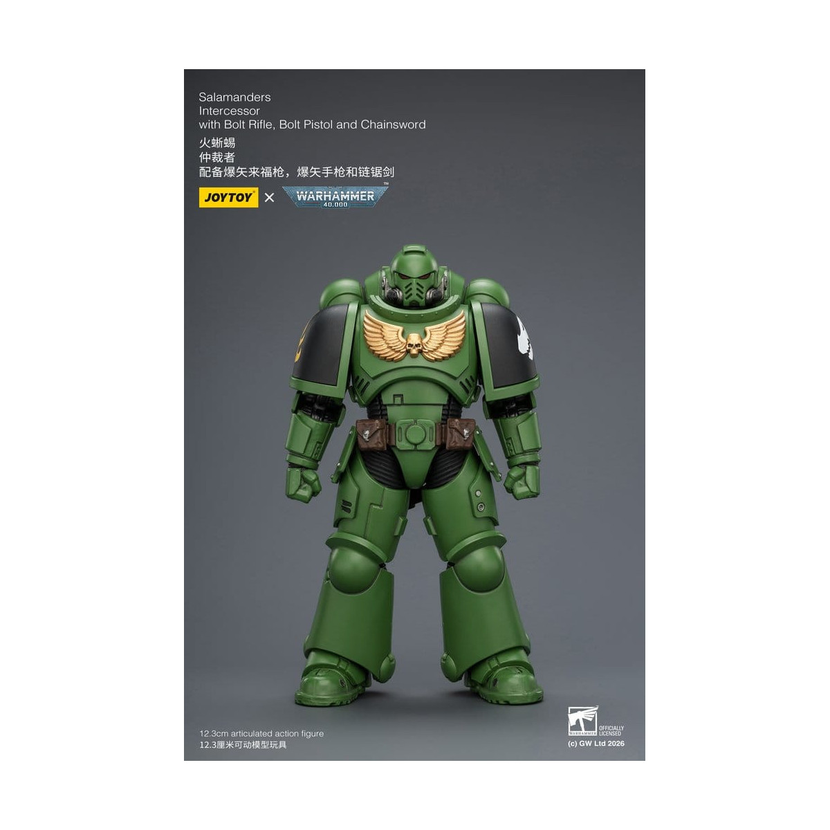 JoyToy Space Marines - Salamanders - Intercessors 1/18 - Warhammer 40K