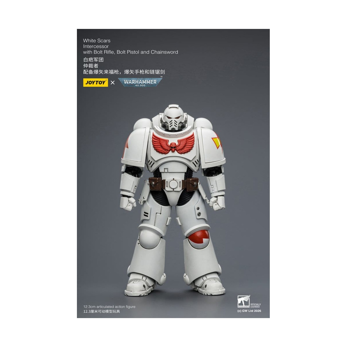 JoyToy Space Marines - White Scars - Intercessors 1/18 - Warhammer 40K