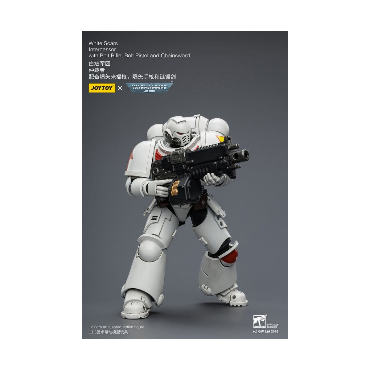 JoyToy Space Marines - White Scars - Intercessors 1/18 - Warhammer 40K