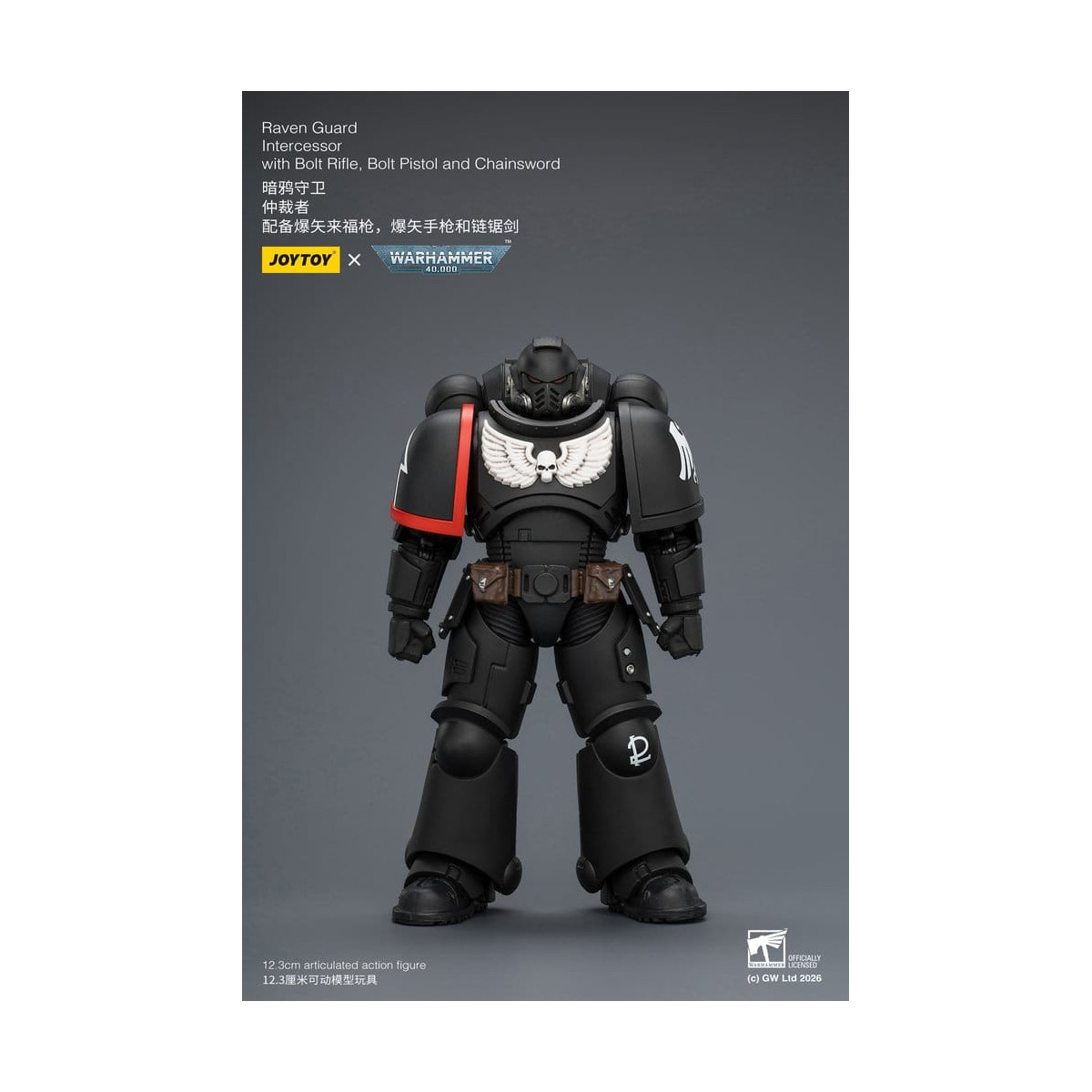 JoyToy Space Marines - Raven Guard - Intercessors 1/18 - Warhammer 40K