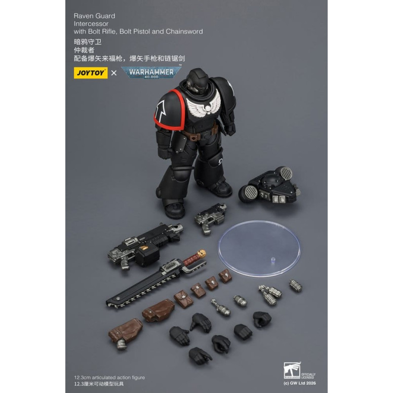 JoyToy Space Marines - Raven Guard - Intercessors 1/18 - Warhammer 40K