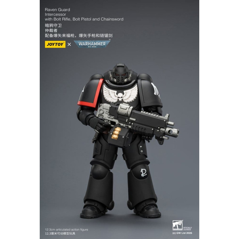 JoyToy Space Marines - Raven Guard - Intercessors 1/18 - Warhammer 40K