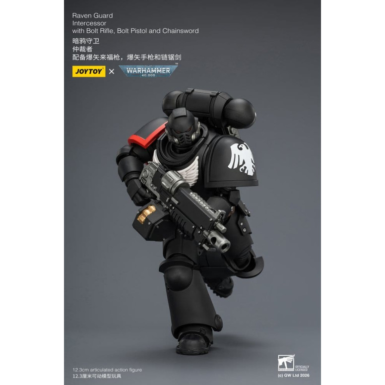 JoyToy Space Marines - Raven Guard - Intercessors 1/18 - Warhammer 40K