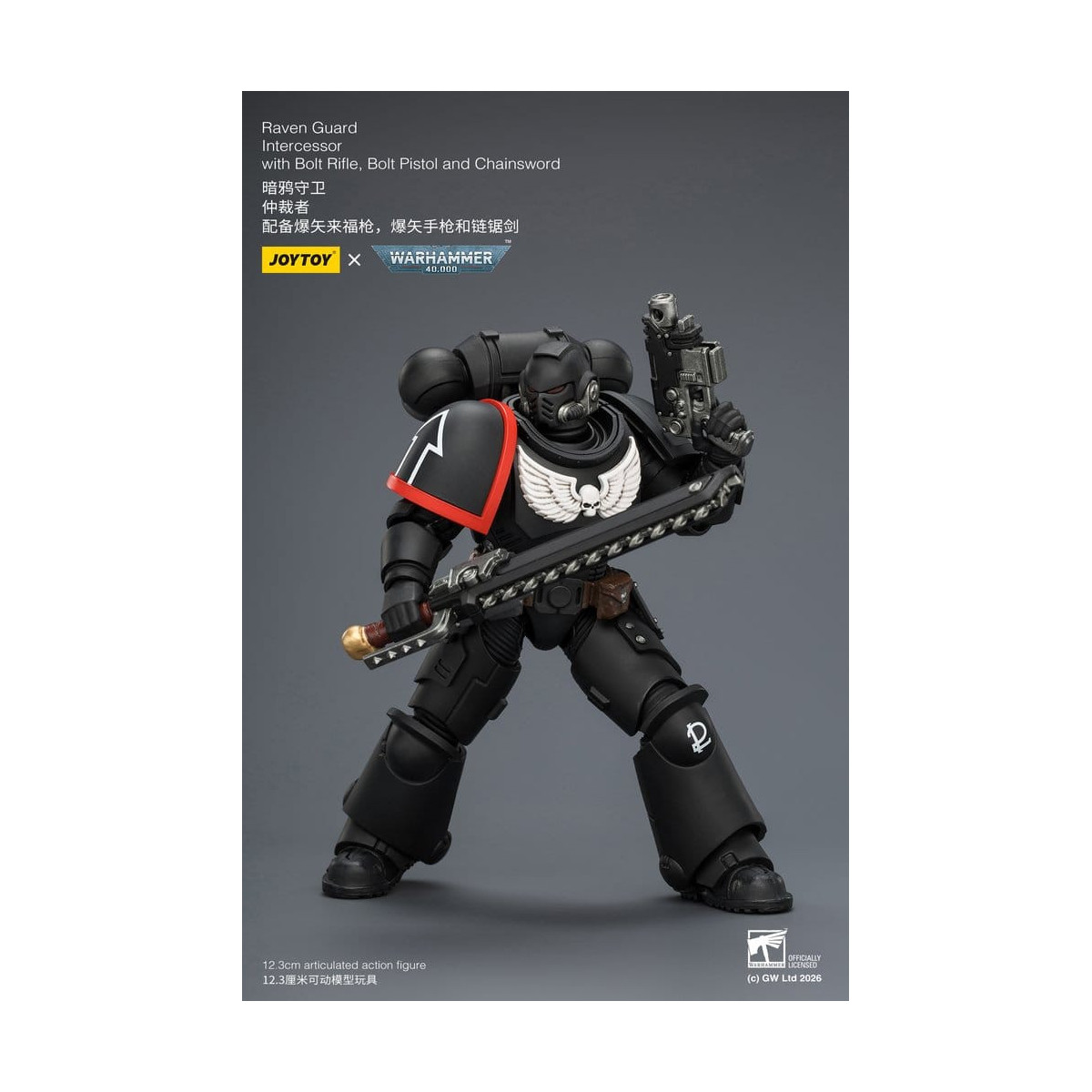 JoyToy Space Marines - Raven Guard - Intercessors 1/18 - Warhammer 40K
