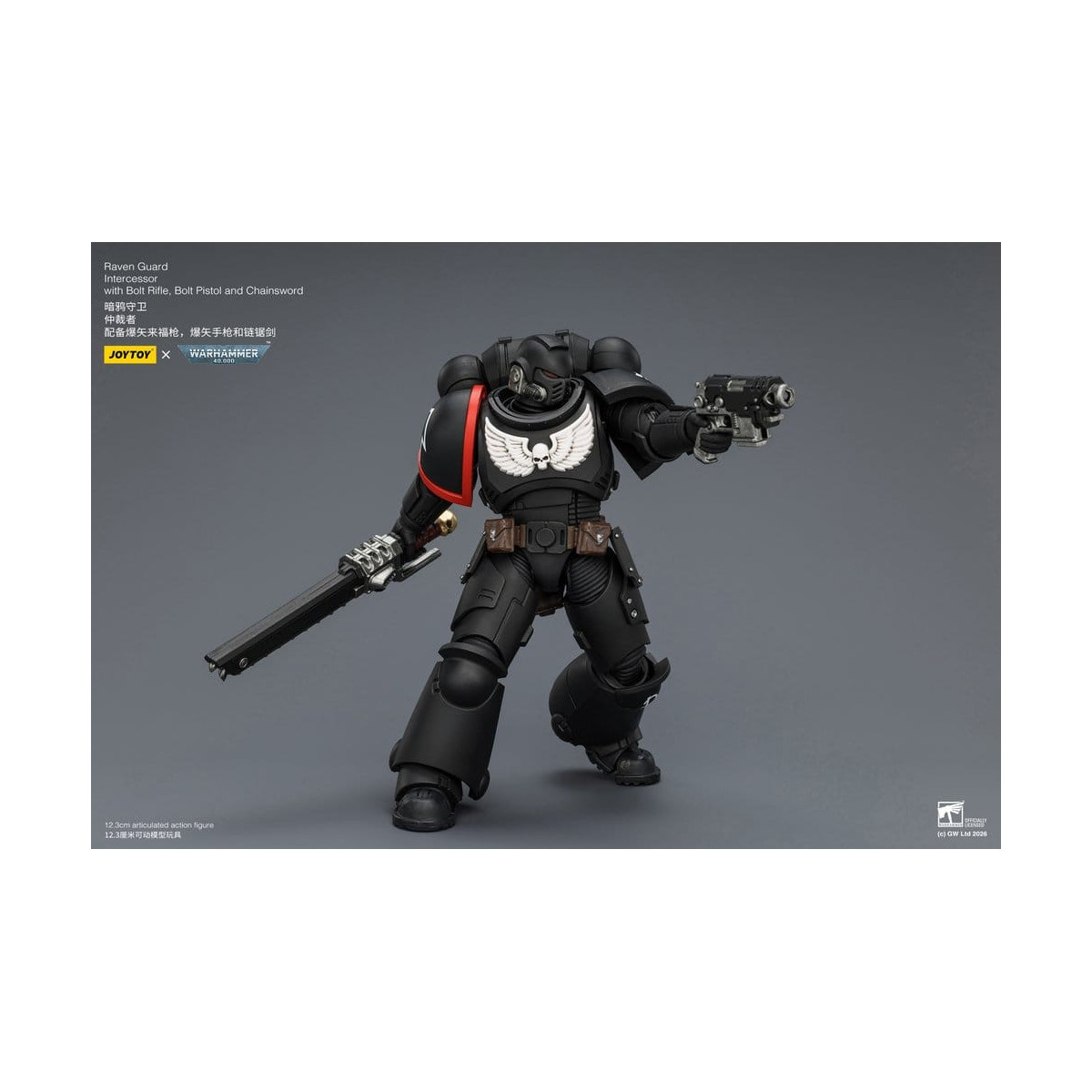 JoyToy Space Marines - Raven Guard - Intercessors 1/18 - Warhammer 40K