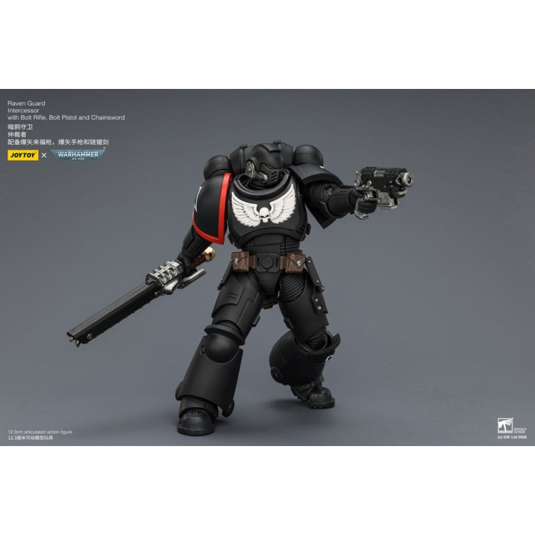 JoyToy Space Marines - Raven Guard - Intercessors 1/18 - Warhammer 40K