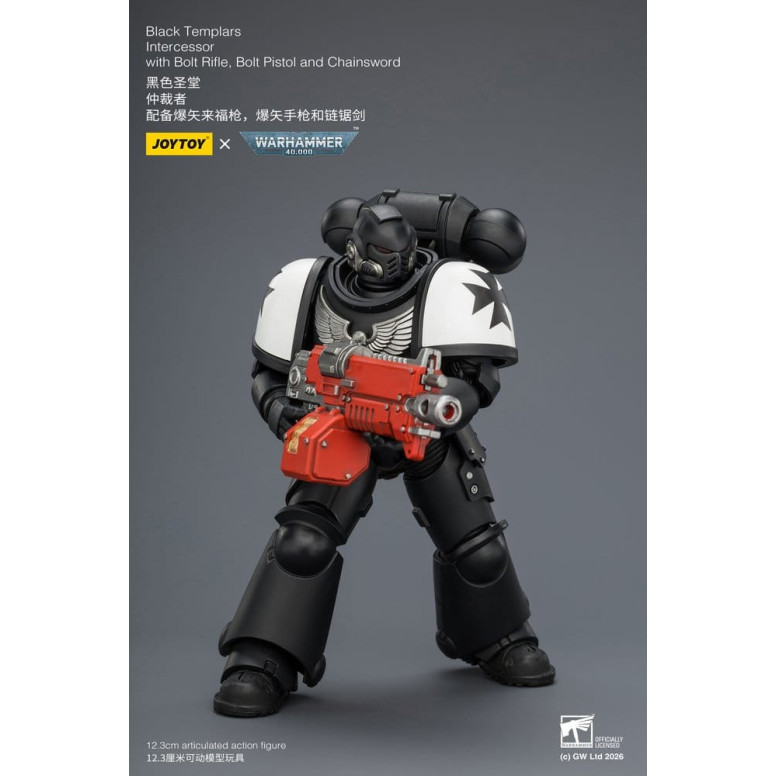 JoyToy Space Marines - Black Templars - Intercessors 1/18 - Warhammer 40K