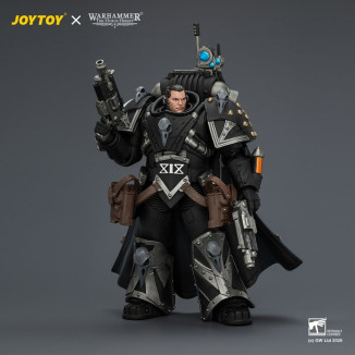JoyToy Space Marines - Raven Guard - Kaedes Nex, the Blood Crow with Fulcrum hand cannons 1/18 - Warhammer 40k