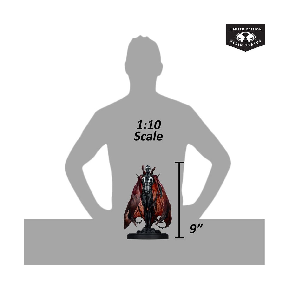 McFarlane - Spawn Black White & Red All Over statue 1/10 by Pupeteer Lee