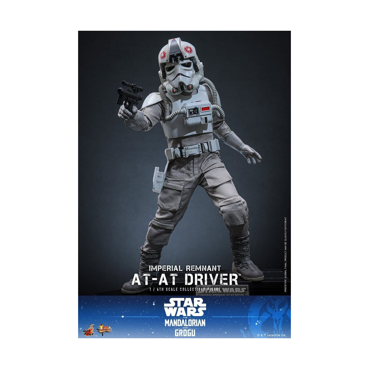 Hot Toys Star Wars - Imperial Remnant AT-AT Driver 1/6 MMS845 - Star Wars: The Mandalorian & Grogu