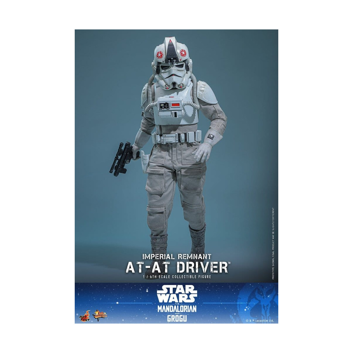 Hot Toys Star Wars - Imperial Remnant AT-AT Driver 1/6 MMS845 - Star Wars: The Mandalorian & Grogu