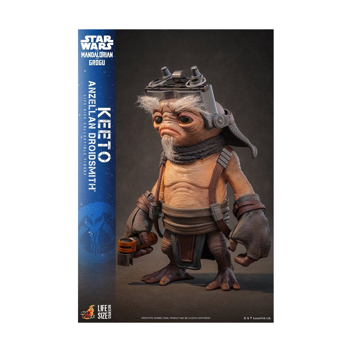 Hot toys Star Wars - Keeto (Anzellan Droidsmith) Life-Size Masterpiece Series - Star Wars: The Mandalorian & Grogu