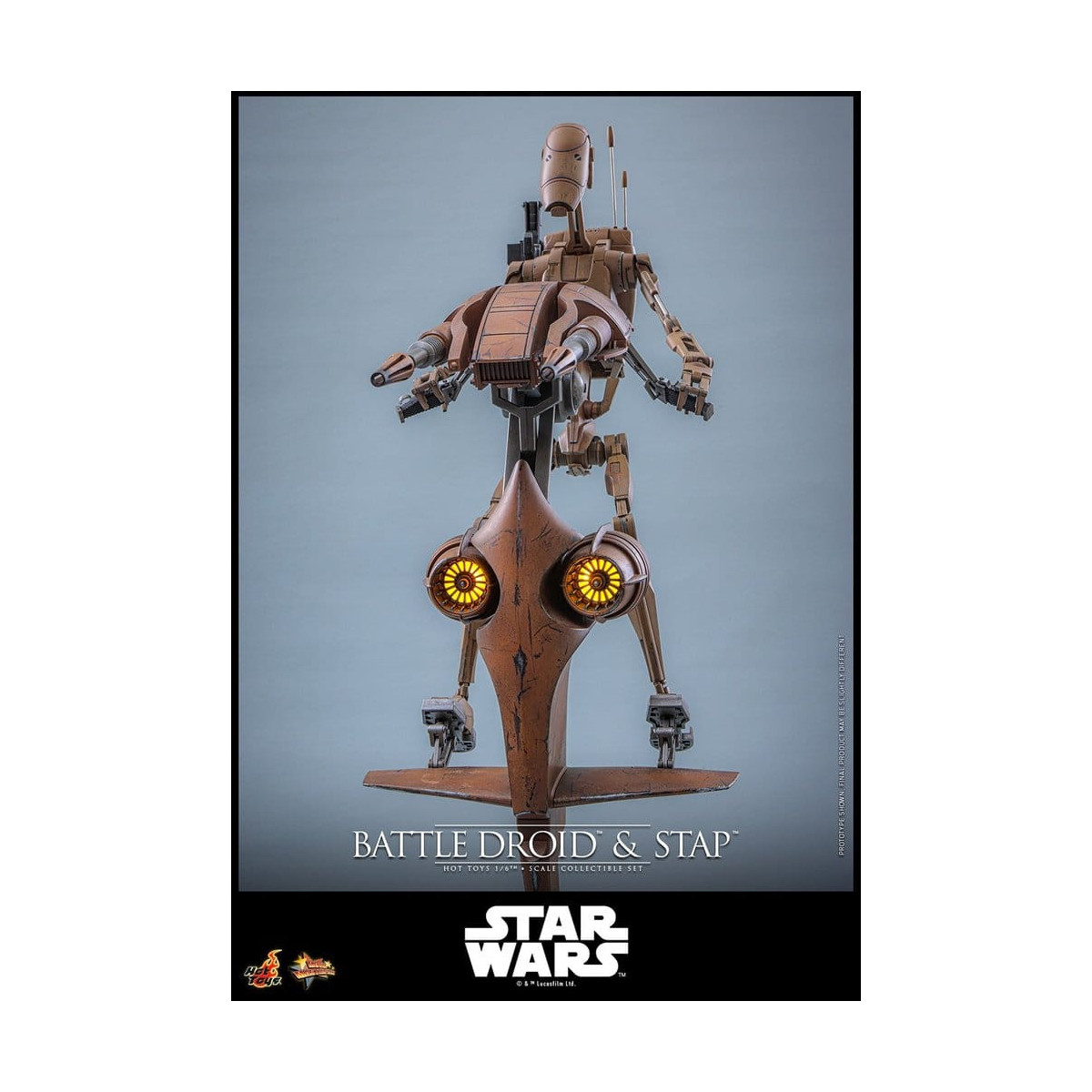 Hot Toys - Battle Droid & STAP MMS 1/6 - Star Wars: The Phantom Menace MMS887