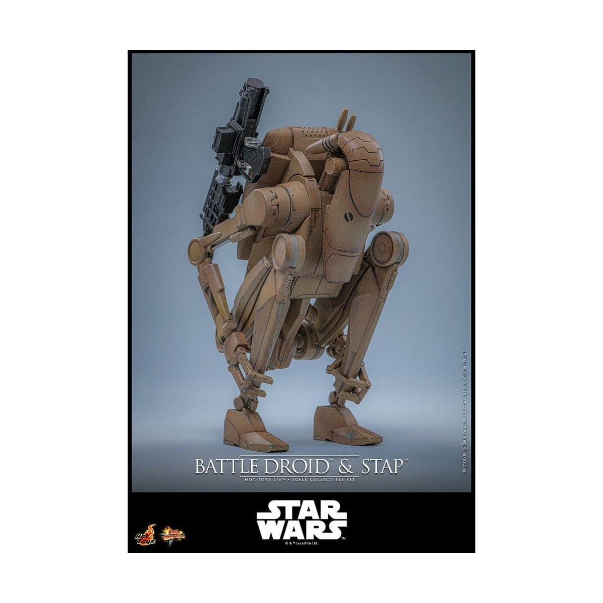 Hot Toys - Battle Droid & STAP MMS 1/6 - Star Wars: The Phantom Menace MMS887