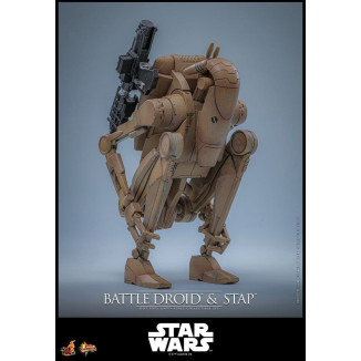 Hot Toys - Battle Droid & STAP MMS 1/6 - Star Wars: The Phantom Menace MMS887