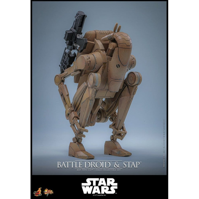 Hot Toys - Battle Droid & STAP MMS 1/6 - Star Wars: The Phantom Menace MMS887