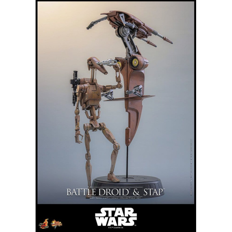 Hot Toys - Battle Droid & STAP MMS 1/6 - Star Wars: The Phantom Menace MMS887