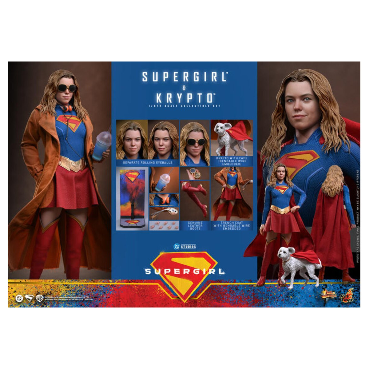 Hot Toys - DC Comics - Supergirl & Krypto MMS 1/6 - Supergirl (2026)