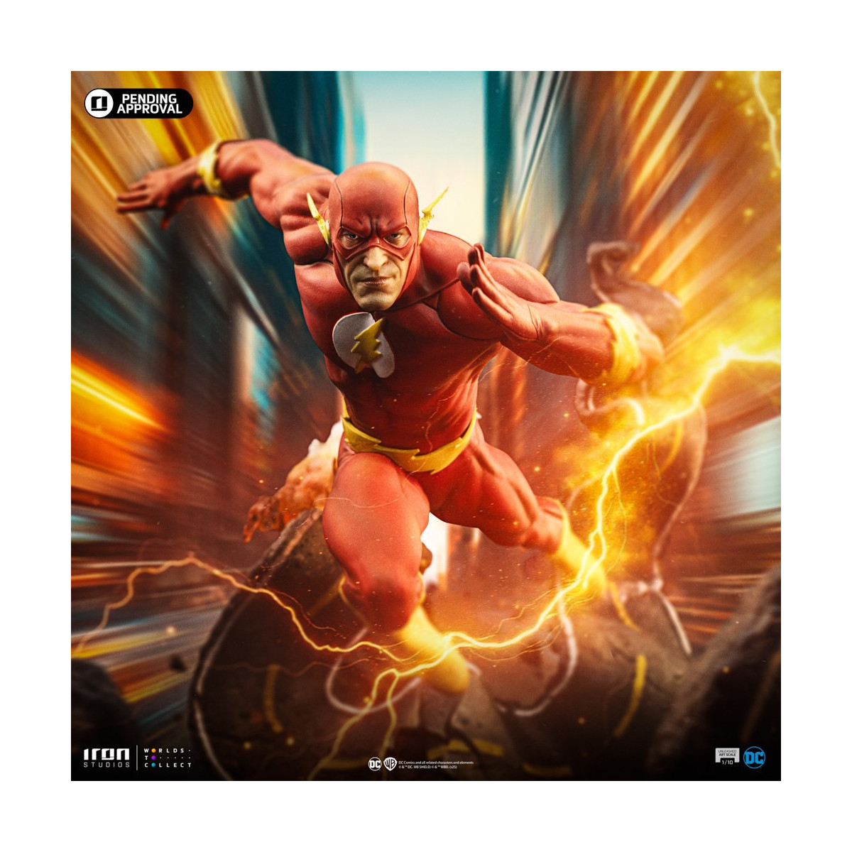 Iron Studios - DC Comics - The Flash Unleashed Art Scale 1/10