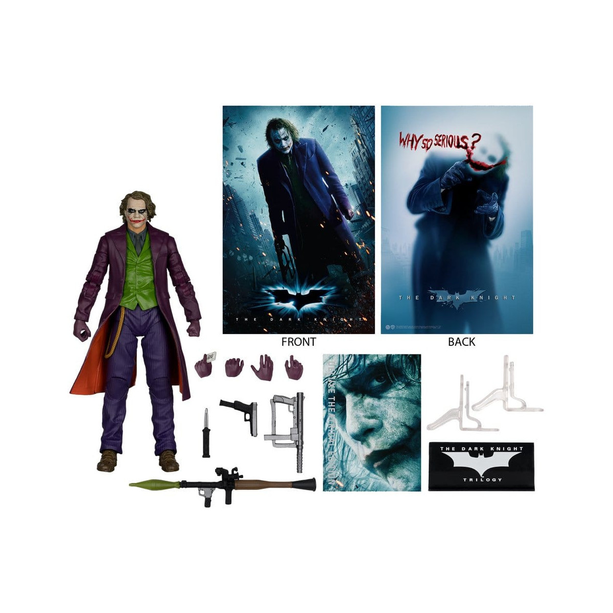 Mc Farlane DC Multiverse - THE JOKER - The Dark Knight Deluxe Theatrical Edition
