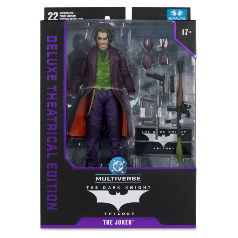Mc Farlane DC Multiverse - THE JOKER - The Dark Knight Deluxe Theatrical Edition