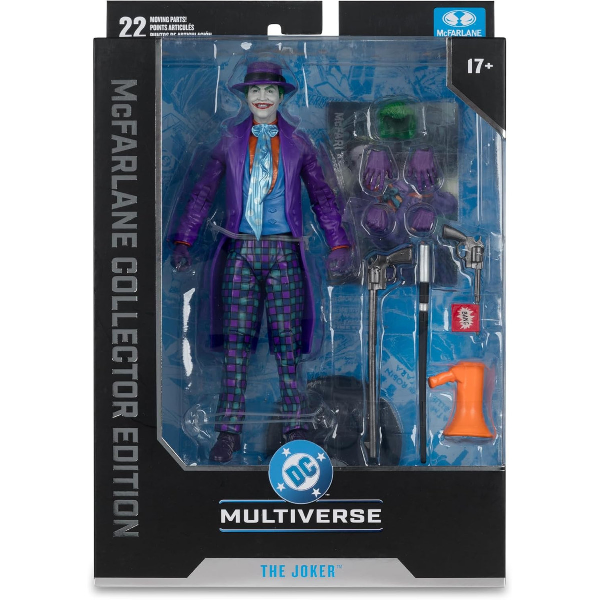 Mc Farlane - DC Multiverse - The Joker Collector Edition 1/12 - Batman (1989)