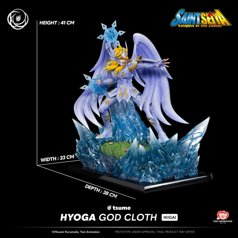 Tsume Ikigai - Hyoga God Cloth - Saint Seiya - The Knights of the Zodiac