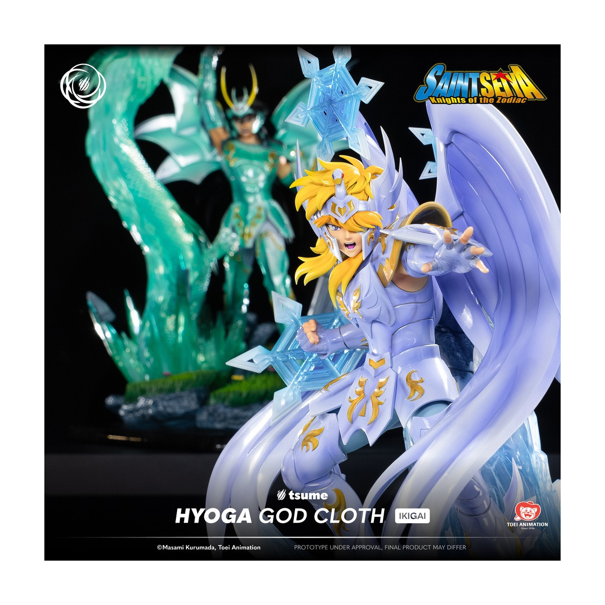 Tsume Ikigai - Hyoga God Cloth - Saint Seiya - The Knights of the Zodiac