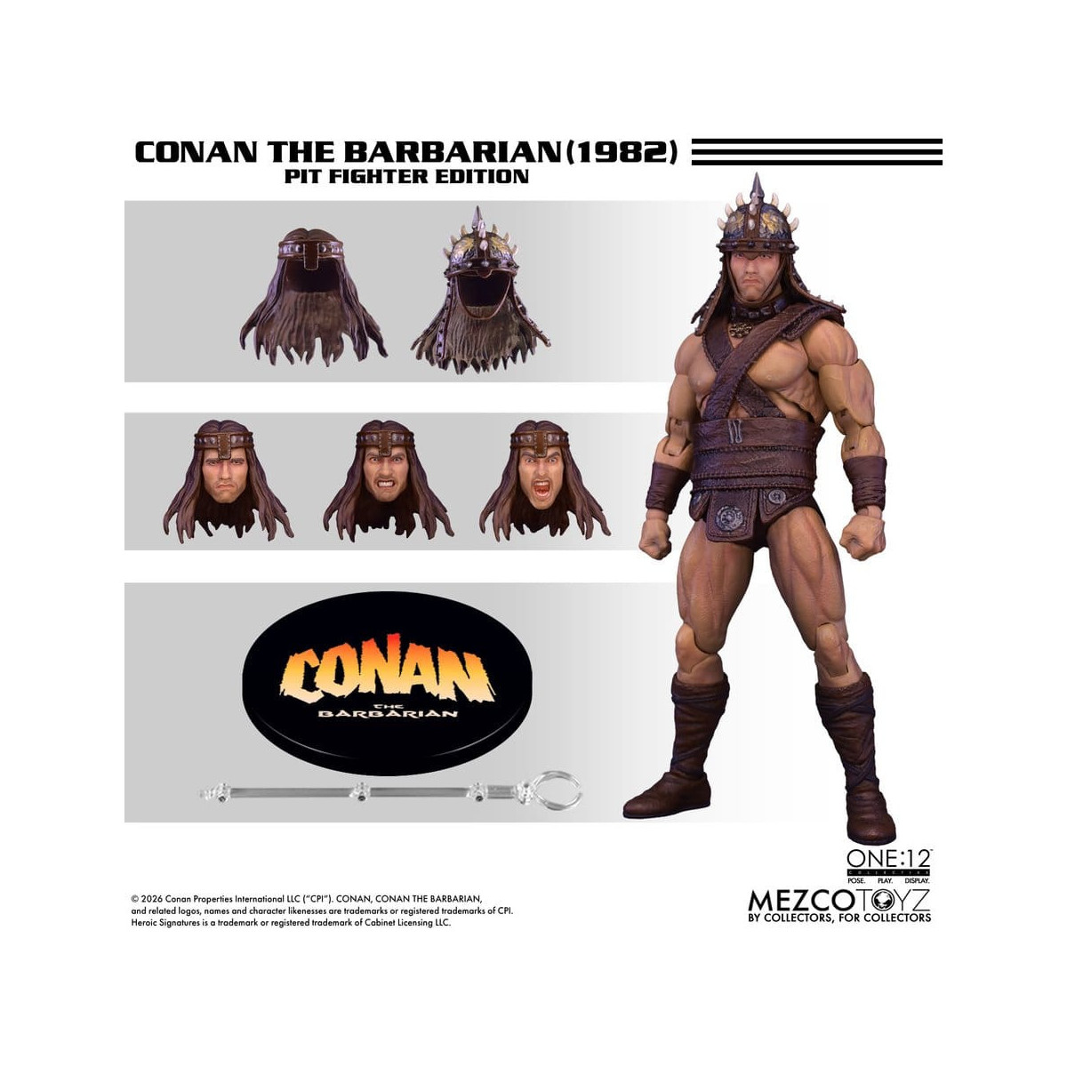 Mezco - One 12 - Conan the Barbarian (Pit Fighter Edition) 1/12