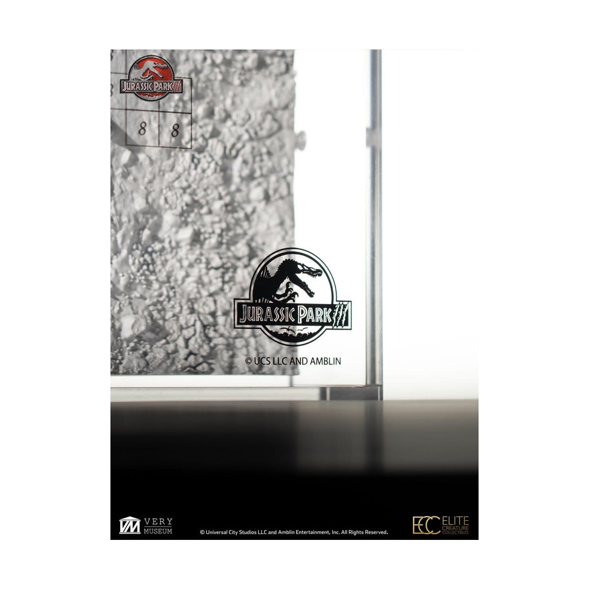 ECC Elite Creature Collectibles - Jurassic Park 3 Velociraptor Excavation Map