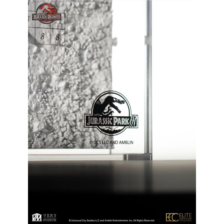ECC Elite Creature Collectibles - Jurassic Park 3 Velociraptor Excavation Map