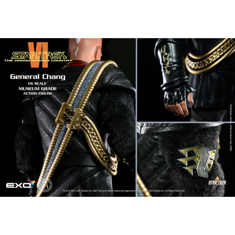 EXO-6 - Star Trek 6: Uncharted Territories 1/6 General Chang figure