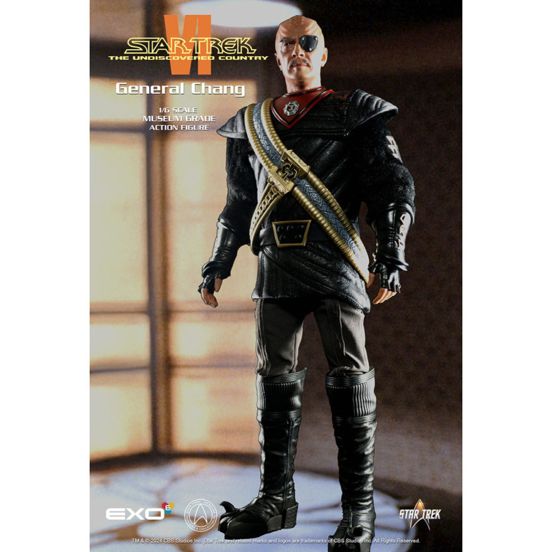 EXO-6 - Star Trek 6: Uncharted Territories 1/6 General Chang figure