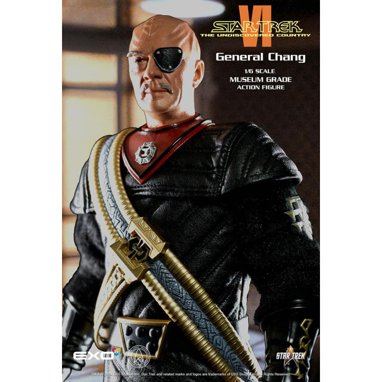 EXO-6 - Star Trek 6: Uncharted Territories 1/6 General Chang figure