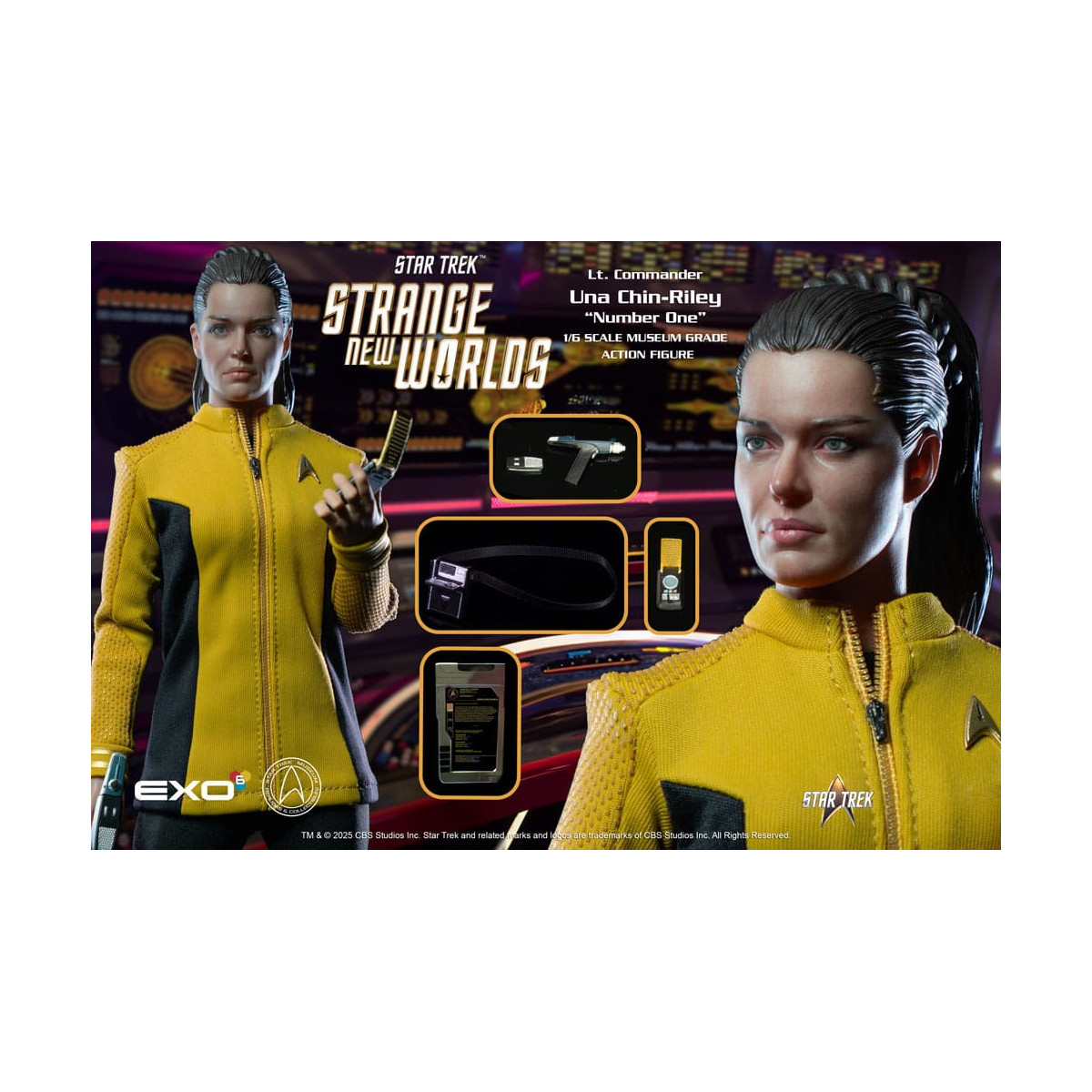 EXO-6 - Star Trek: Strange New Worlds - Lt. Commander Una Chin-Riley 1/6