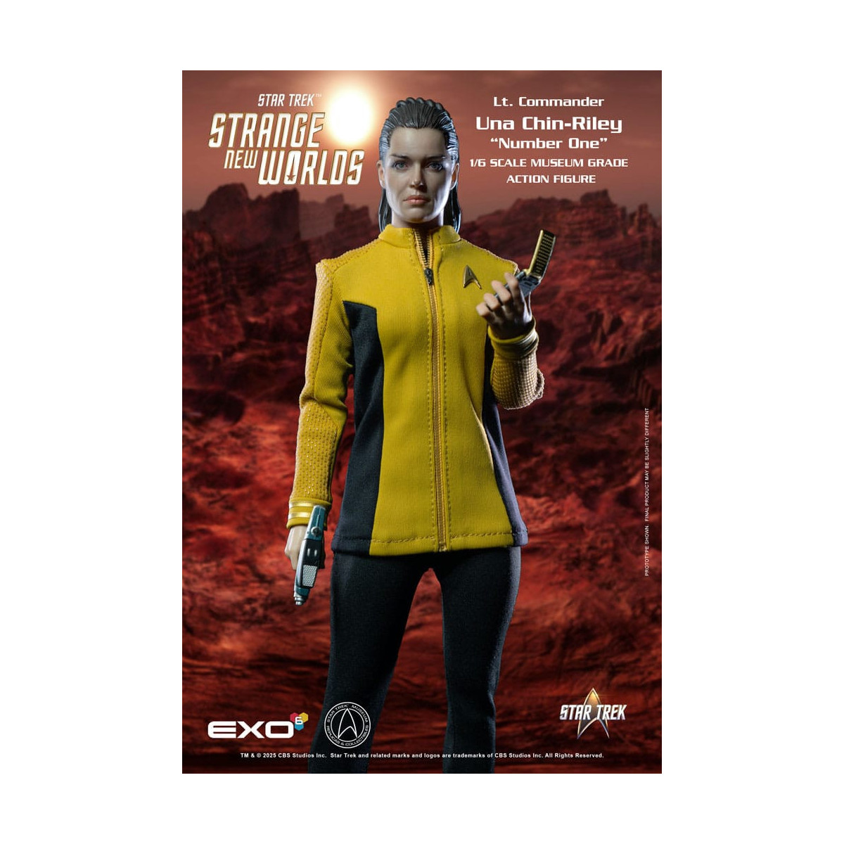 EXO-6 - Star Trek: Strange New Worlds - Lt. Commander Una Chin-Riley 1/6