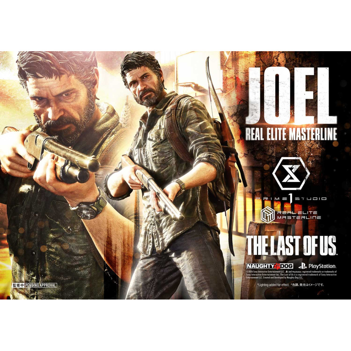 Prime 1 - Joel (The The Last of Us Part I) 1/4 Real Elite Masterline Bonus Version