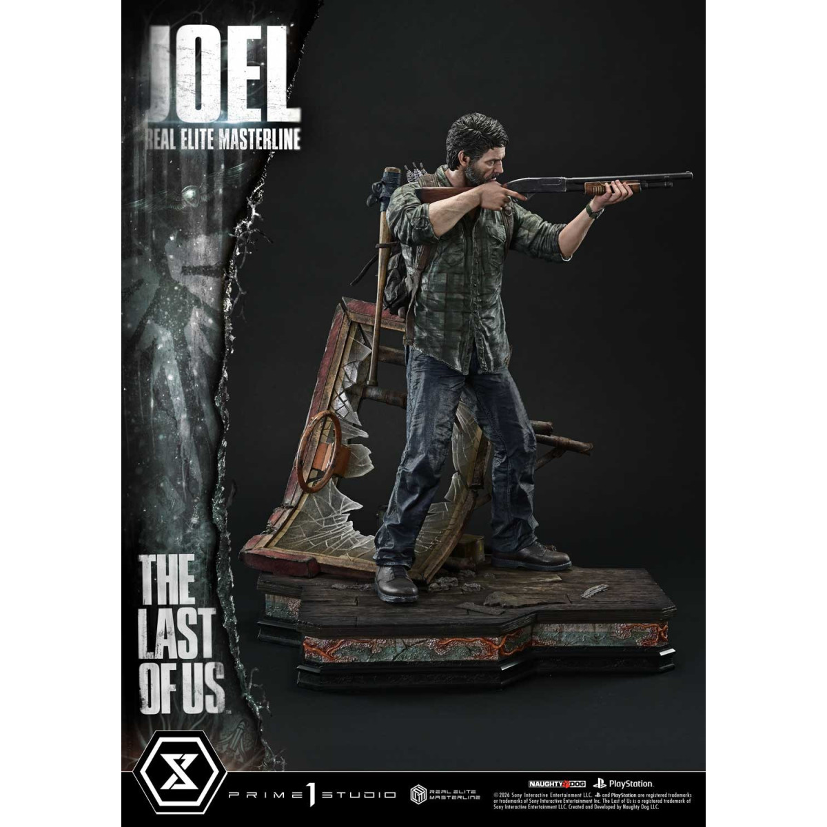 Prime 1 - Joel (The The Last of Us Part I) 1/4 Real Elite Masterline Bonus Version