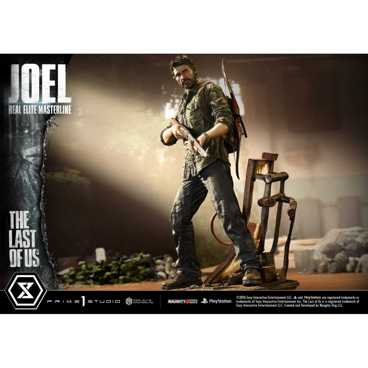 Prime 1 - Joel (The The Last of Us Part I) 1/4 Real Elite Masterline Bonus Version