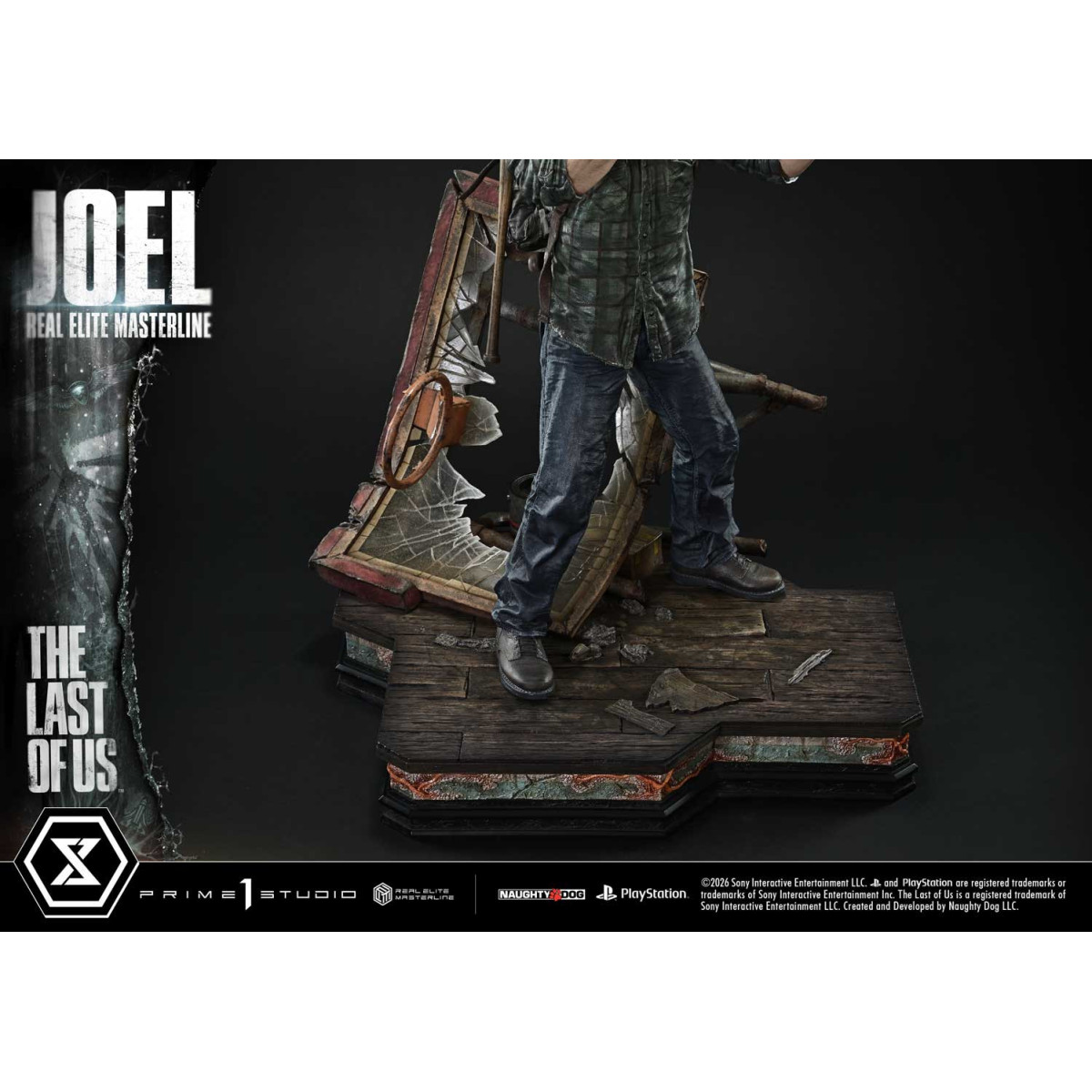 Prime 1 - Joel (The The Last of Us Part I) 1/4 Real Elite Masterline Bonus Version