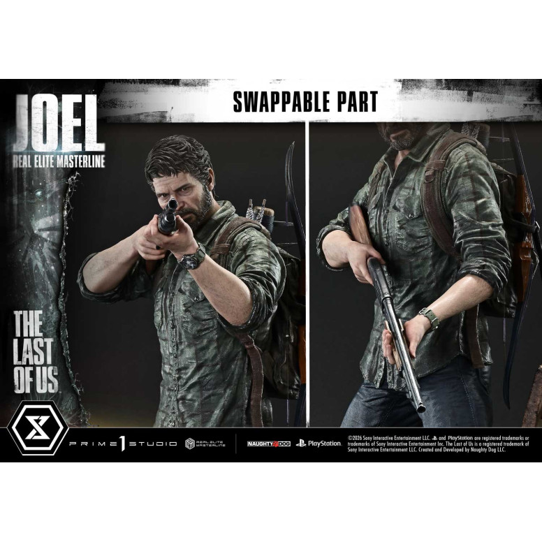 Prime 1 - Joel (The The Last of Us Part I) 1/4 Real Elite Masterline Bonus Version