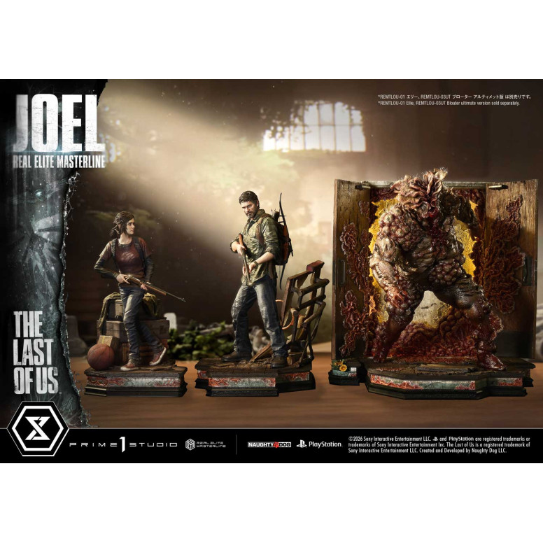 Prime 1 - Joel (The The Last of Us Part I) 1/4 Real Elite Masterline Bonus Version