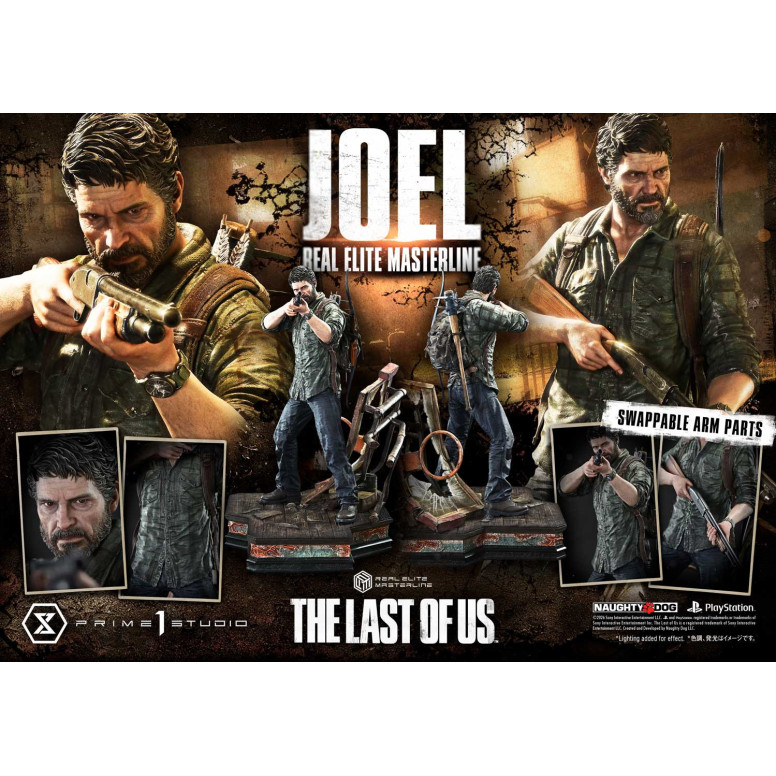 Prime 1 - Joel (The The Last of Us Part I) 1/4 Real Elite Masterline Bonus Version