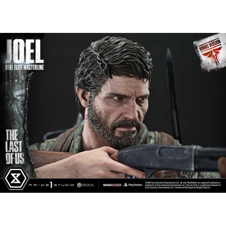 Prime 1 - Joel (The The Last of Us Part I) 1/4 Real Elite Masterline Bonus Version